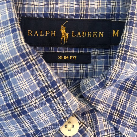 Ralph Lauren Sky Blue Button Down - Picture 3 of 3